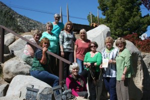 Sue Moynahan writing group with Sewing Holes