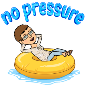bitmoji-no pressure